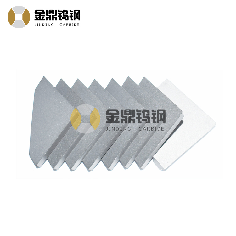 Various ISO Sintered Tungsten Carbide Brazed Tips 
