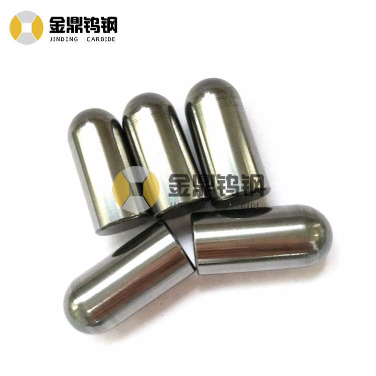 Long wear life HPGR tungsten carbide cement grinding studs
