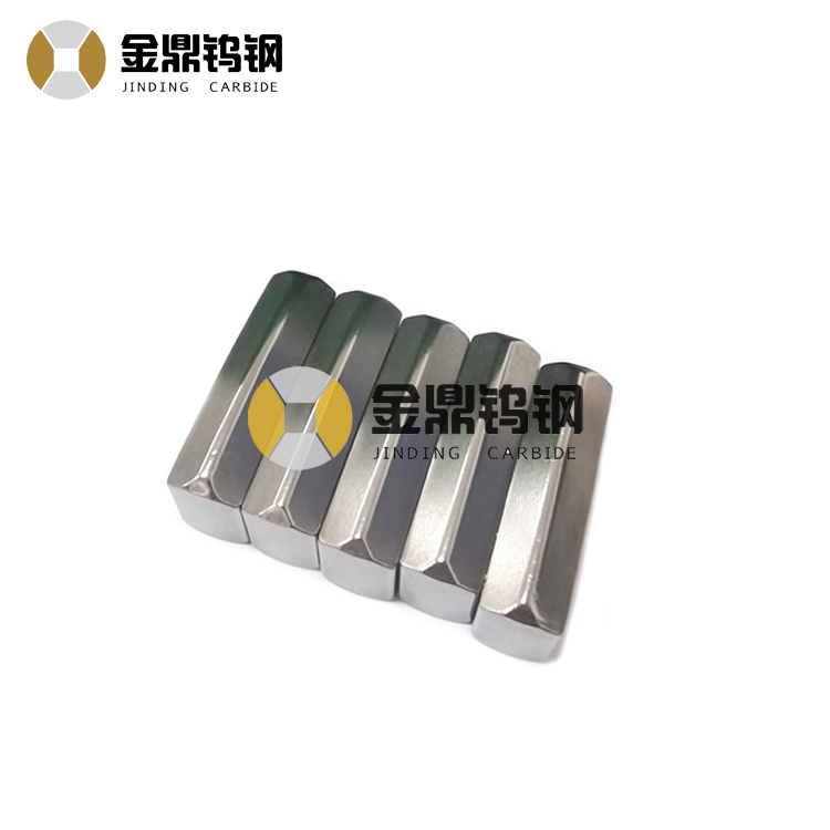 Factory Customized Tungsten Carbide Metal Cutting Tips For Making Chisel Drill Bits 