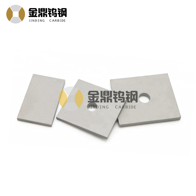 YG6 YG8 tungsten carbide plate blanks long lifetime wear parts square blocks